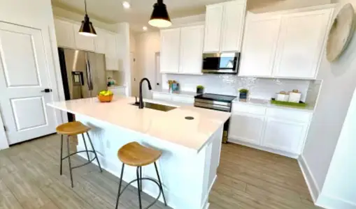 New construction Townhouse house 2036 Cora Ivy Ln, Round Rock, TX 78665 plan Andrew - image