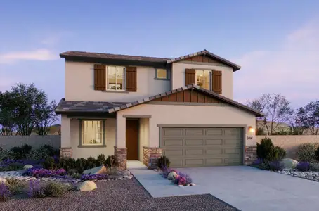 New construction Single-Family house 15579 W Hackamore Dr, Surprise, AZ 85387 plan 3505 - image