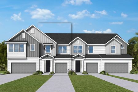 New construction Single-Family house 6331 Jensen View Ave, Apollo Beach, FL 33572 plan The Cowden - image