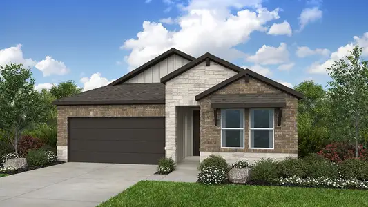 New construction Single-Family house 13215 Rindle Reach Dr, Buda, TX 78610 plan Pedernales - image