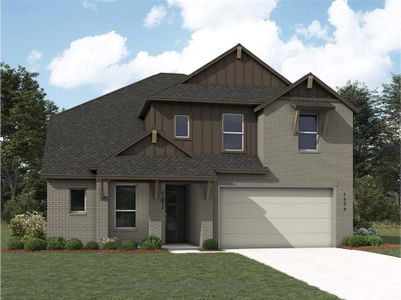 New construction Single-Family house 417 Heritage Ranch Trl, Sherman, TX 75092 plan Botero Plan - image