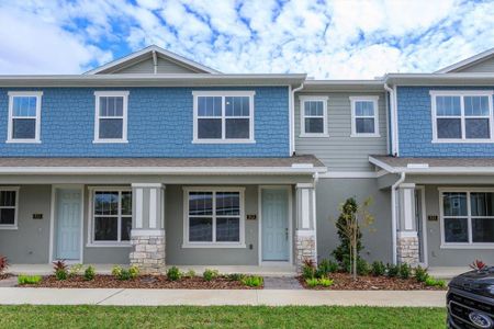 New construction Townhouse house 13217 Peaceful Melody Wy, Winter Garden, FL 34787 Porter- photo 0