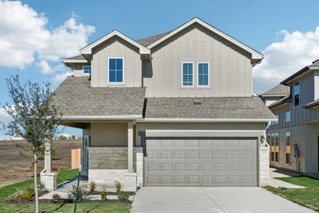 New construction Single-Family house 508 Young St, Buda, TX 78640 plan Lamar - image