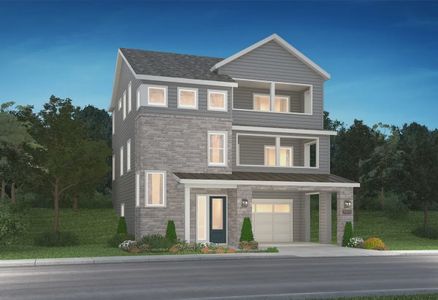 New construction Single-Family house 10928 Stanza Ln, Lone Tree, CO 80134 plan 3624 Lola Elevation A - High Slope Transitional - image