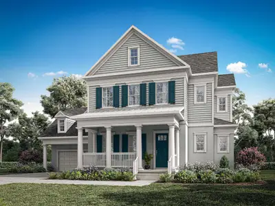 New construction Single-Family house 7428 Estuary Lake Lp, Celebration, FL 34747 plan Sanibel - image