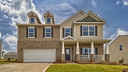 New construction Single-Family house 4025 Cramer Estates Ct, Gastonia, NC 28056 Columbia- photo 0 0