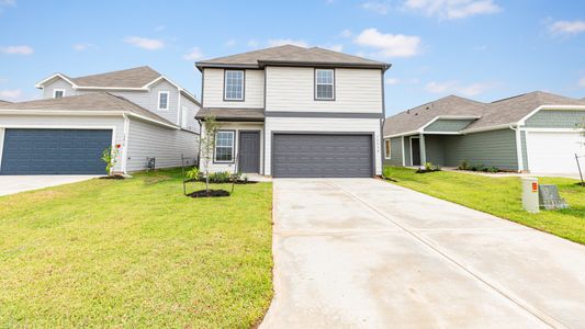 New construction Single-Family house 14014 Mount Hunter Drive, Willis, TX 77318 The Lakeland- photo 0