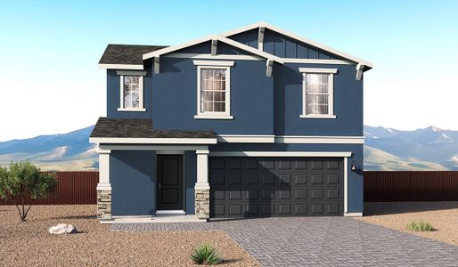 New construction Single-Family house 6693 S Butch Cassidy Ave, Tucson, AZ 85746 plan Elm - C30E - image
