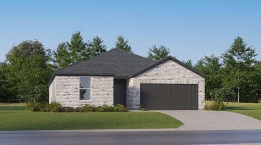 New construction Single-Family house 933 Garden Path Drive, Willis, TX 77378 Hendrix- photo 0