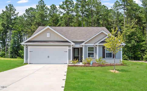 New construction Single-Family house 92 Chedworth Drive, Angier, NC 27501 - photo 0