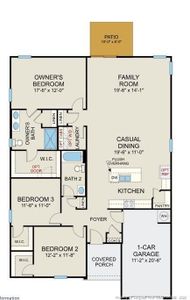 New construction Single-Family house 637 Melbourne Dr, Raeford, NC 28376 - image