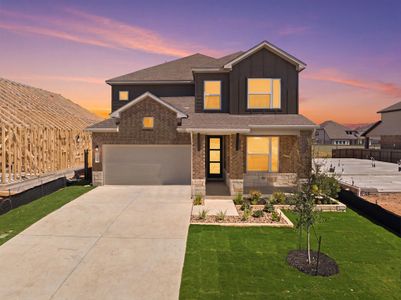 New construction Single-Family house 504 Palatino Bnd, Liberty Hill, TX 78642 plan Quinley - image