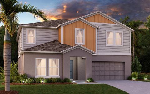 New construction Single-Family house 12742 Hysmith Lp, Parrish, FL 34219 null- photo 0