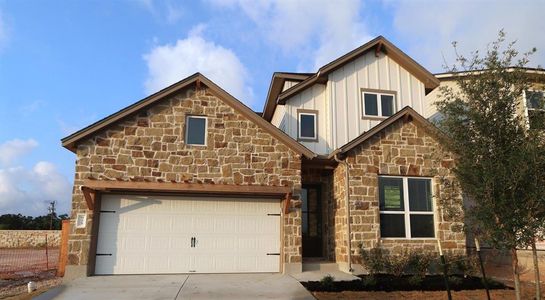 New construction Single-Family house 925 Corvallis Drive, Leander, TX 78641 Dexter- photo 0