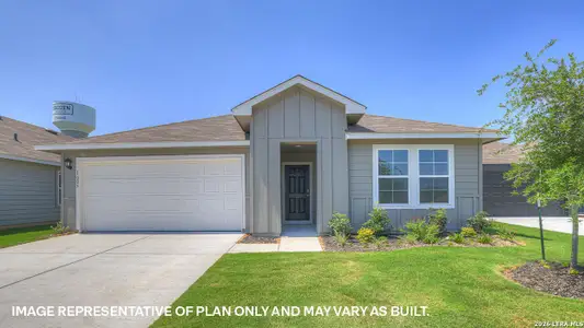 New construction Single-Family house 1065 Seedling Ln, Seguin, TX 78155 plan The Lakeway - image