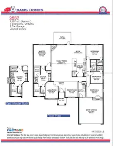 New construction Single-Family house 8151 Bristol Ave, North Port, FL 34291 plan 2557 - image