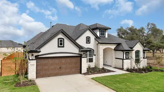 New construction Single-Family house 1006 Painted Horse Dr, Georgetown, TX 78633 plan Logan - image