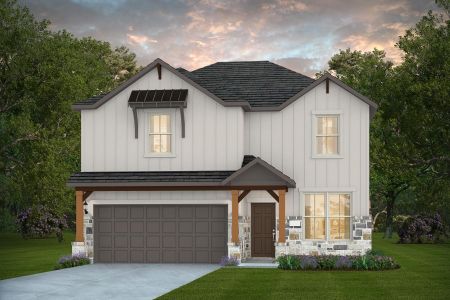 New construction Single-Family house 2043 Knippa, San Antonio, TX 78253 plan Puma - image