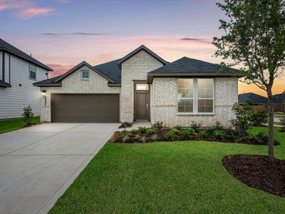 New construction Single-Family house 21731 Redwood Bluff Trl, Cypress, TX 77433 plan Somerville - image