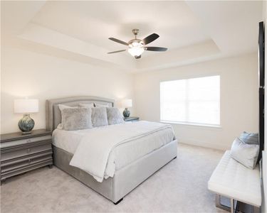 New construction Townhouse house 267 Barracks Wy, Unit 878, Hoschton, GA 30548 plan Holly - image 6