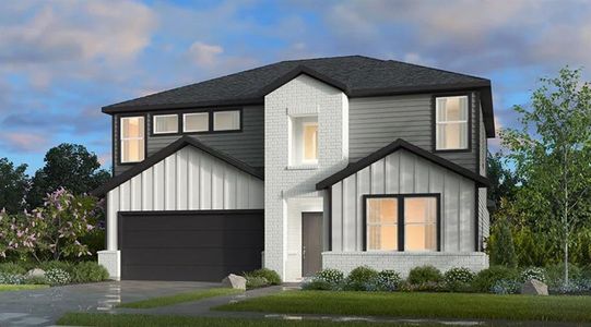 New construction Single-Family house 14737 Bandana Rd, Fort Worth, TX 76052 plan Lavaca - image