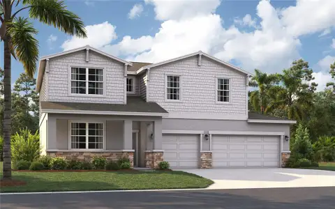 New construction Single-Family house 3110 Viridian Cir, West Melbourne, FL 32904 plan Linden - image