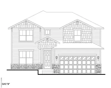 New construction Single-Family house 8822 Laguna Niguel Wy, Colorado Springs, CO 80908 plan C412 - image