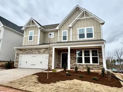 New construction Single-Family house 4107 Sweet Ivy Lndg, Durham, NC 27703 plan Roanoke - image