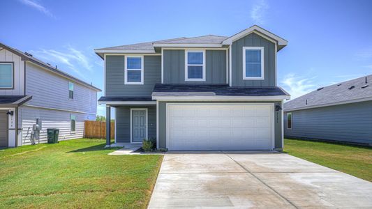 New construction Single-Family house 2126 Windflower Ln, Luling, TX 78648 plan The Franklin - image