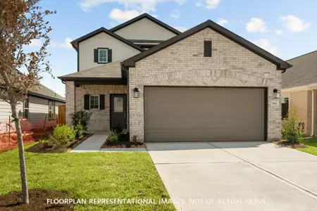 New construction Single-Family house 31011 Newcomb Landing Ln, Waller, TX 77484 plan Rosemary - image