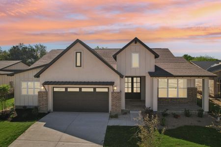 New construction Single-Family house 2143 Quiet Stables Cir, Cedar Park, TX 78613 Martin- photo 0