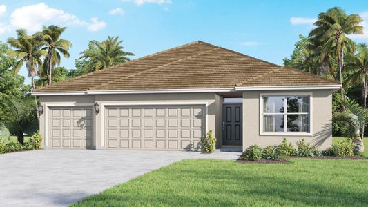 New construction Single-Family house 455 Sw Lakehurst Dr, Port St. Lucie, FL 34983 plan Madison - image