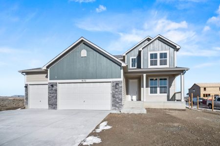 New construction Single-Family house 9139 Golden Buffs Dr, Colorado Springs, CO 80925 plan Currant - image