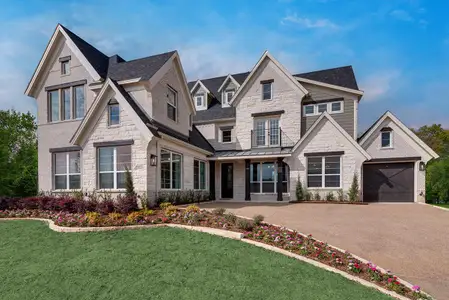 New construction Single-Family house 208 Condor Ct, Heath, TX 75126 plan Lake Forest - 3 Car Garage - image