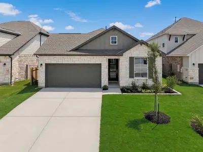 New construction Single-Family house 113 Cintilar St, Liberty Hill, TX 78642 plan Upton - image