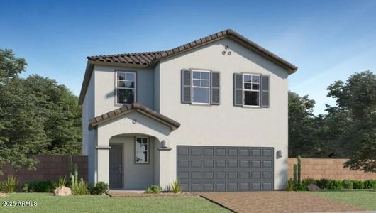 New construction Single-Family house 23175 W Parkway Dr, Buckeye, AZ 85326 plan Carmel Plan 3050 - image