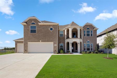 New construction Single-Family house 1817 Bear Oak Ct, Waxahachie, TX 75165 Coventry 2F- photo 4 4