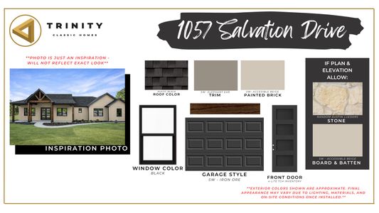 New construction Single-Family house 1057 Salvation Dr, Weatherford, TX 76088 plan Stratton - image