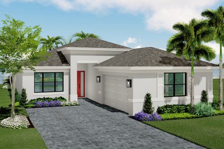 New construction Single-Family house 3763 Gilmores Pl, Fort Myers, FL 33905 plan Dominica - image