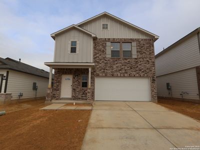 New construction Single-Family house 6706 Red Buffalo Trl, San Antonio, TX 78253 plan Dogwood - 30' Smart Series - image