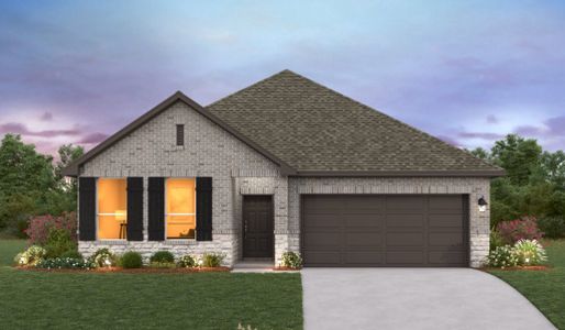 New construction Single-Family house 180 Coleto Trl, Bastrop, TX 78602 plan Manchester II - image