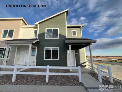 New construction Townhouse house 3917 Cascades Street, Evans, CO 80620 Silvercliff- photo 0