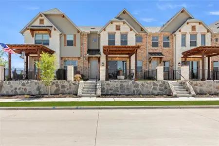 New construction Townhouse house 2877 Edmondson, The Colony, TX 75056 Muirfield- photo 0