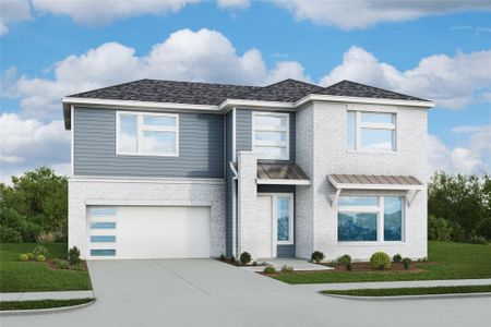 New construction Single-Family house 17226 Velvet Vineyard Pl, Cypress, TX 77433 plan Tivoli - image