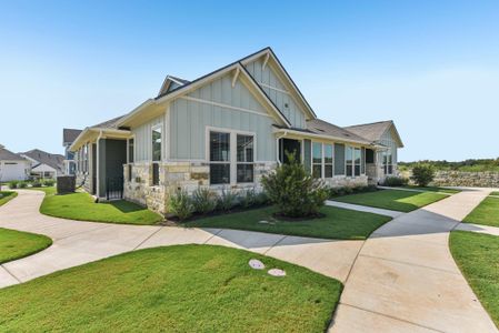 New construction Condo house 108 Maceo Wy, Unit 101, San Marcos, TX 78666 plan Mitchell Side A - image