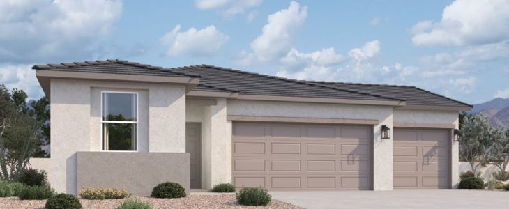 New construction Single-Family house 46835 W Old-Timer Rd, Maricopa, AZ 85139 plan Poppy - image