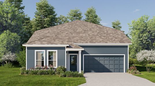 New construction Single-Family house 1510 Horseshoe Creek Rd, Davenport, FL 33837 plan Steely - image
