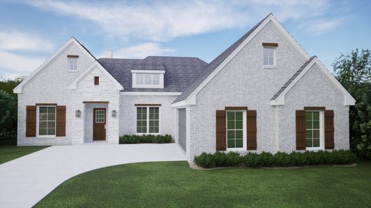 New construction Single-Family house 129 Red Fox Trl, Godley, TX 76044 plan The Bryan - image