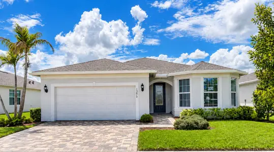 New construction Single-Family house 13819 Sw Gingerline Dr, Port St. Lucie, FL 34987 plan Mystique - image