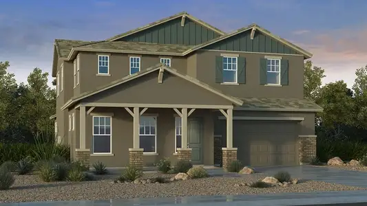 New construction Single-Family house 20731 E Arroyo Verde Dr, Queen Creek, AZ 85142 plan Lewiston - image